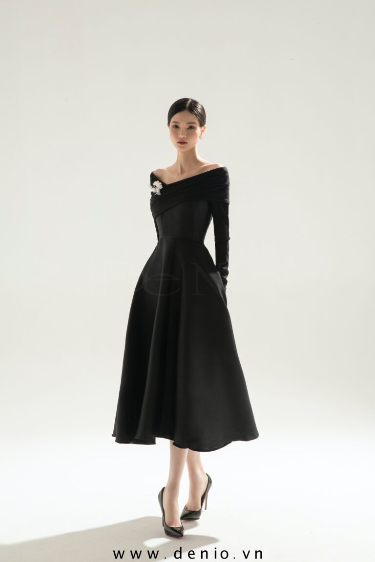 Aldona Taffeta Dress