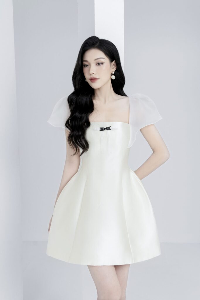 ELIZABETH SLEEVELESS DRESS (Elysian) | DeNio – Official Site