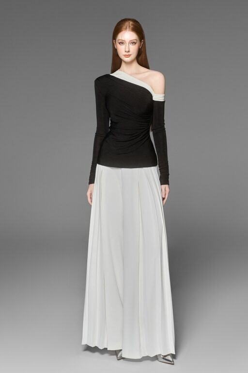 Meisa drape bling Top