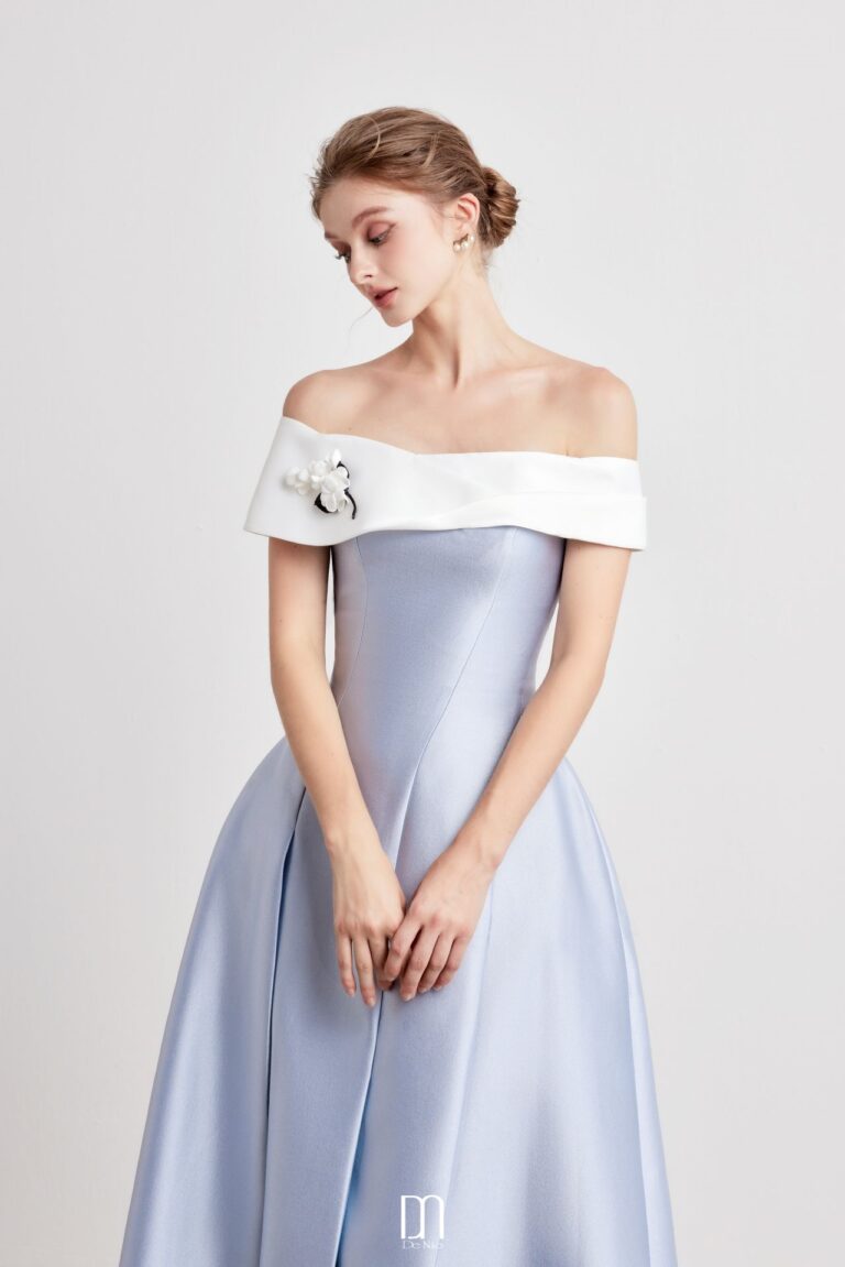 Ipomoea Off Shoulder Dress