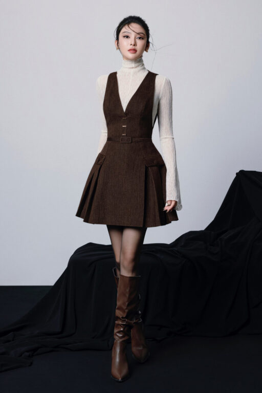 Asteria Gilet Dress