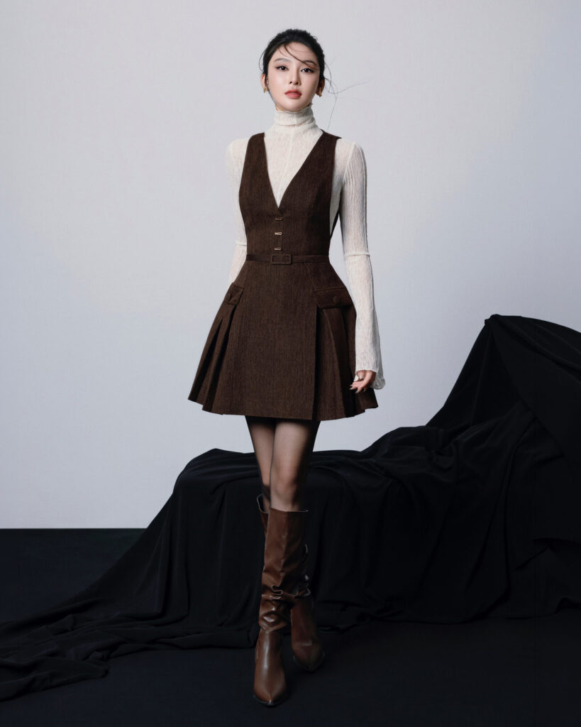 Asteria Gilet Dress