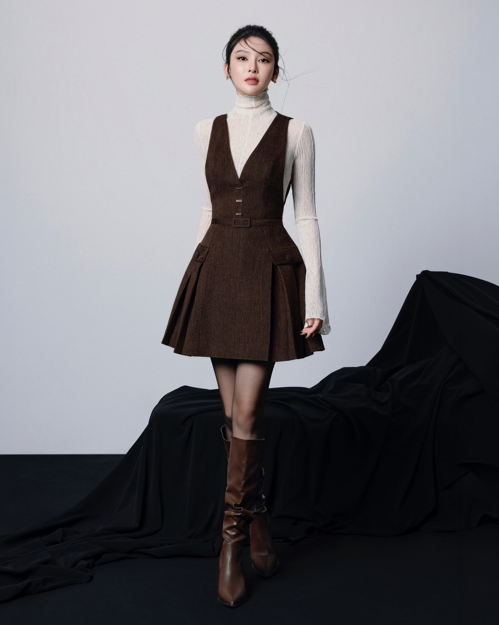 Asteria Gilet Dress