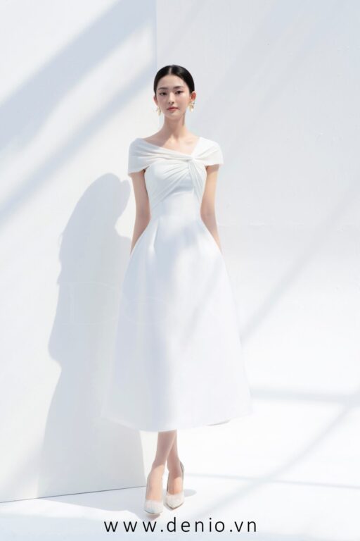 Abegail Taffeta Dress