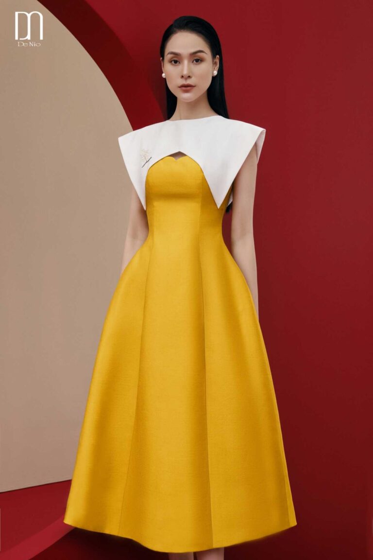 Oleta Taffeta Dress