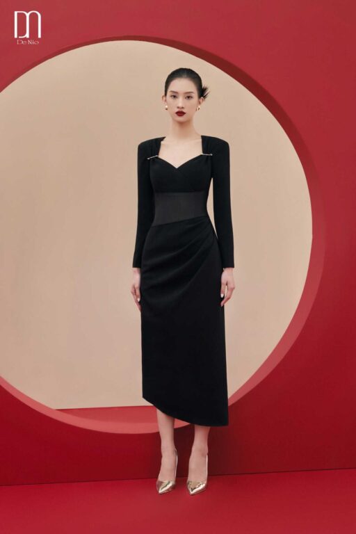 Michelle Twill Corset Dress