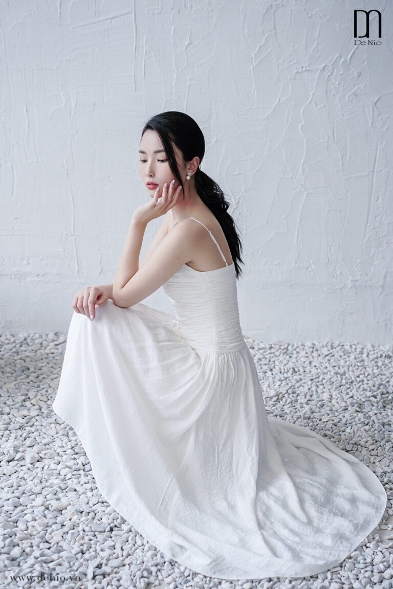 Acacia Sundress With Handicraft Shrink