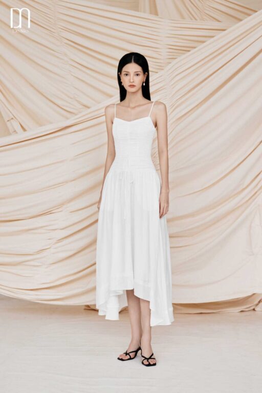 Acacia Sundress With Handicraft Shrink