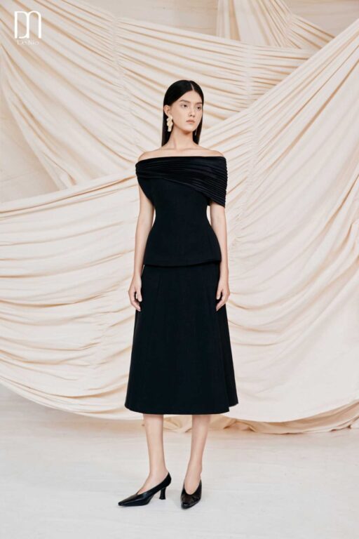 Andiamo Shoulder Dragne Tube Top