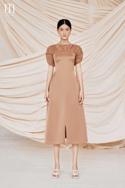 Cedar Puff Sleeve Dress