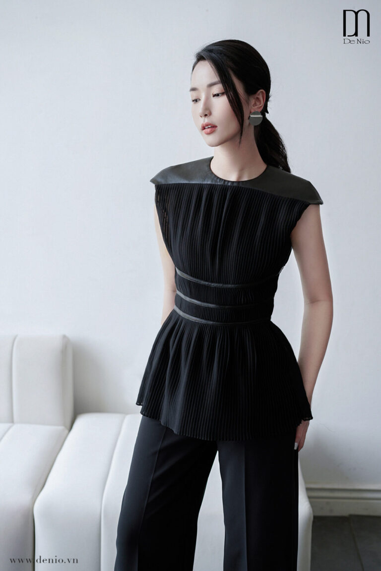 Arie Pleated Shirt