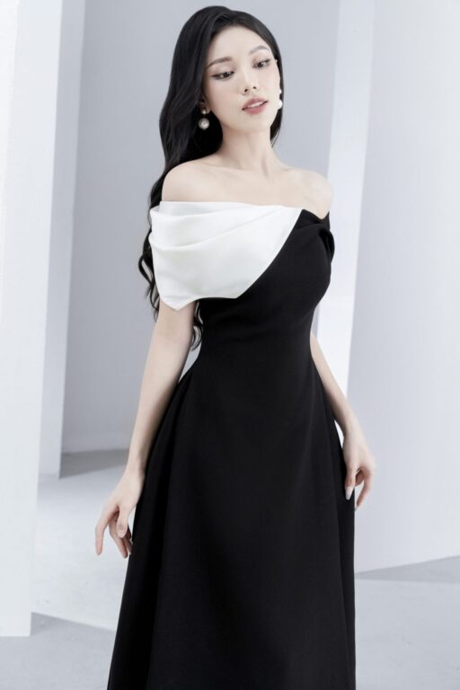 Coco Off Shoulder Dress (Elysian)