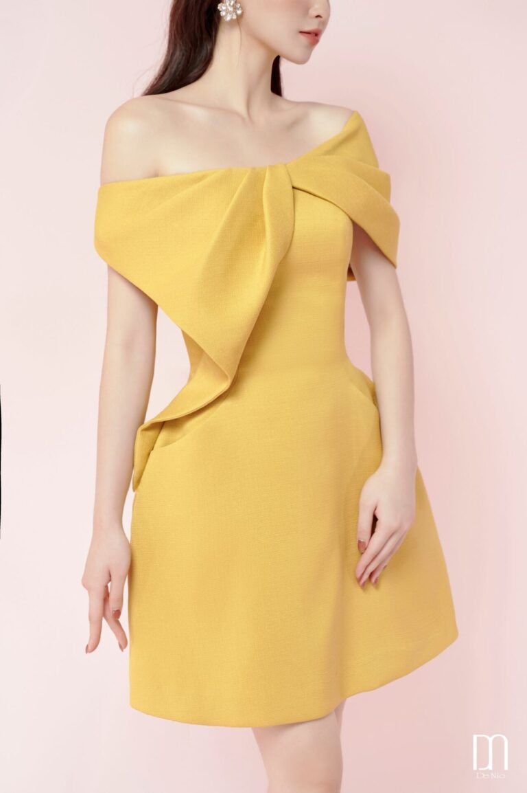 Greta 3D mini dress