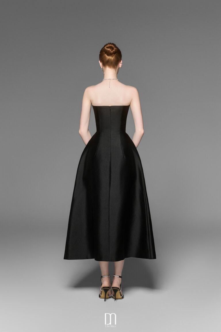 Almira V - shaped bustier dress