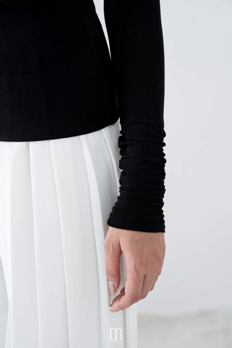 Meisa drape bling Top