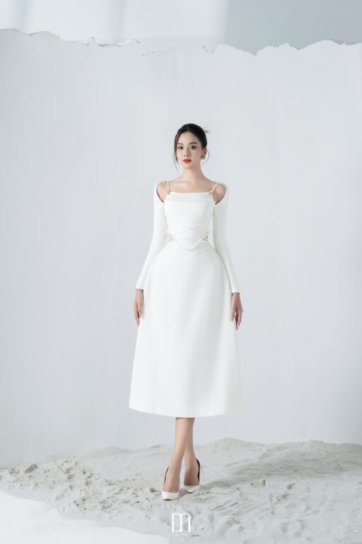 Lola cut out waist dress