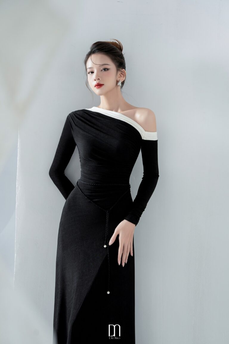 Stella drape bling dress