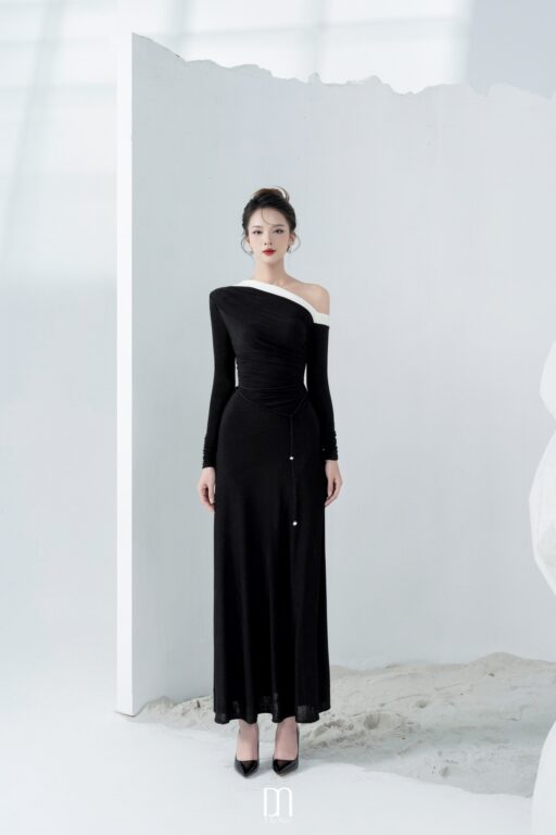 Stella drape bling dress