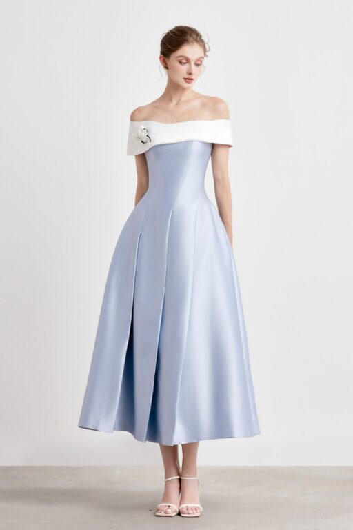 Ipomoea Off Shoulder Dress