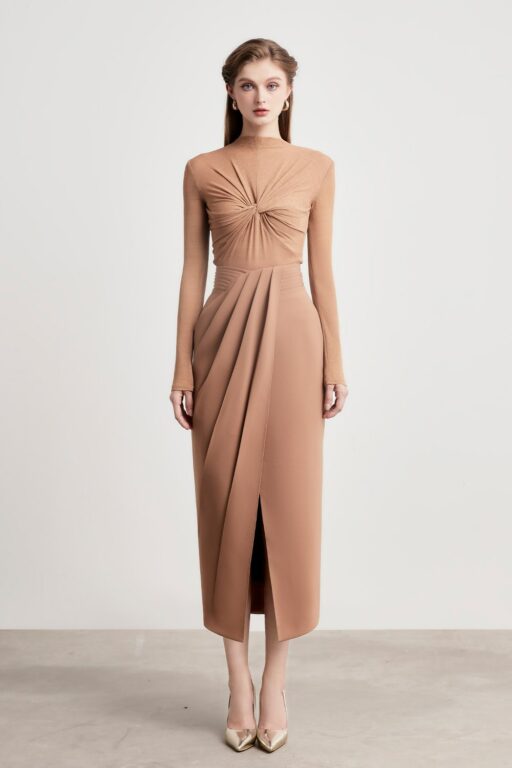 Serene Twist Knit Top