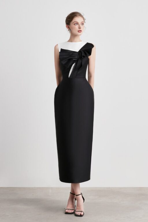 Caviar Bow Tie Dress