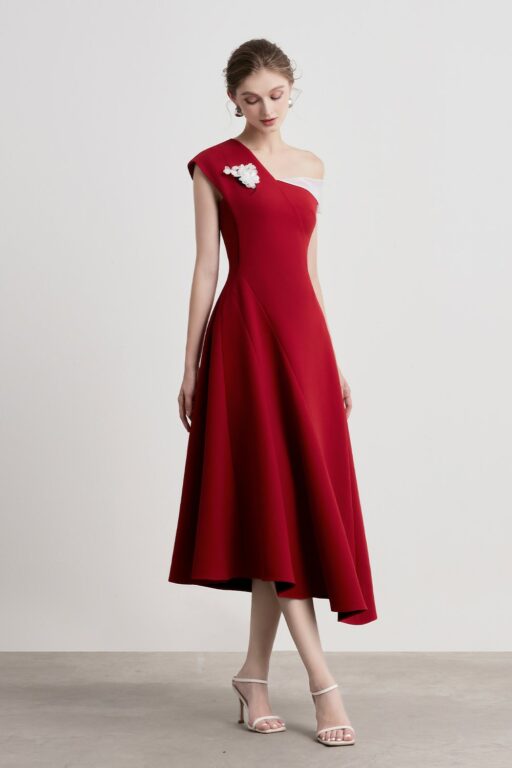 Hazel Asymmetric Dress