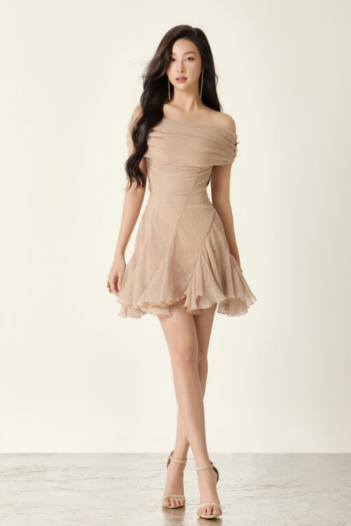 Amelia Off The Shoulder Mini Dress